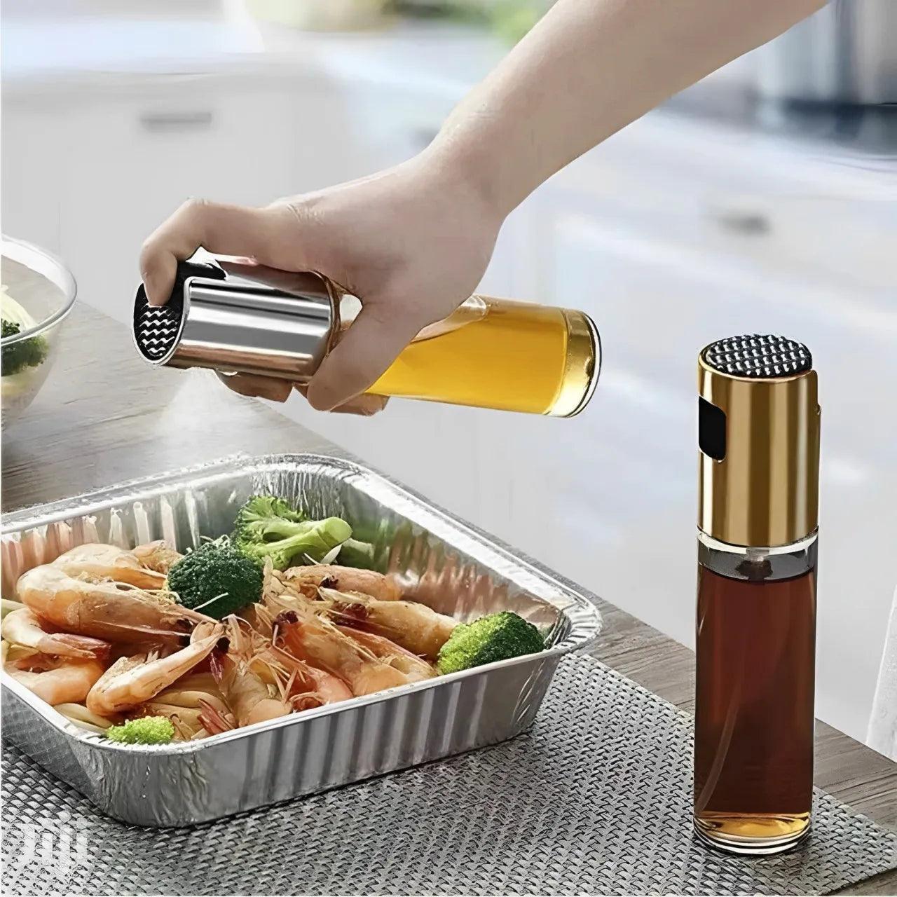 Pulverizador Spray De Azeite Vinagre Líquidos Cozinha Dispenser
