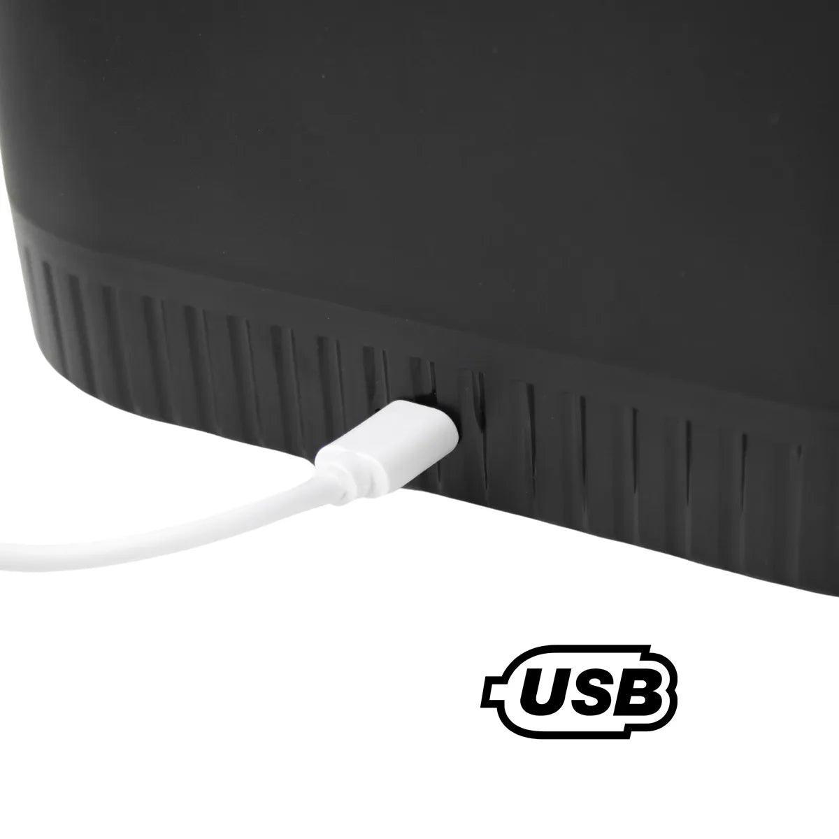 Umidificador De Ar Luminária Fogueira USB