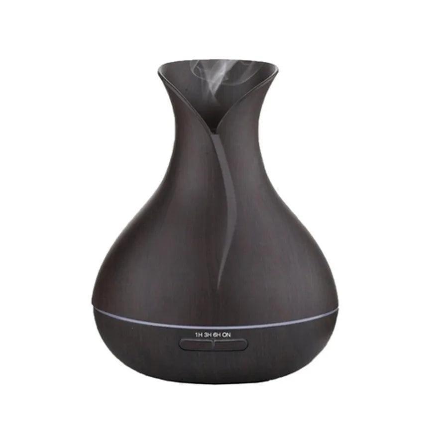 Umidificador Purificador Difusor Aroma Led Usb 400ml Vaso