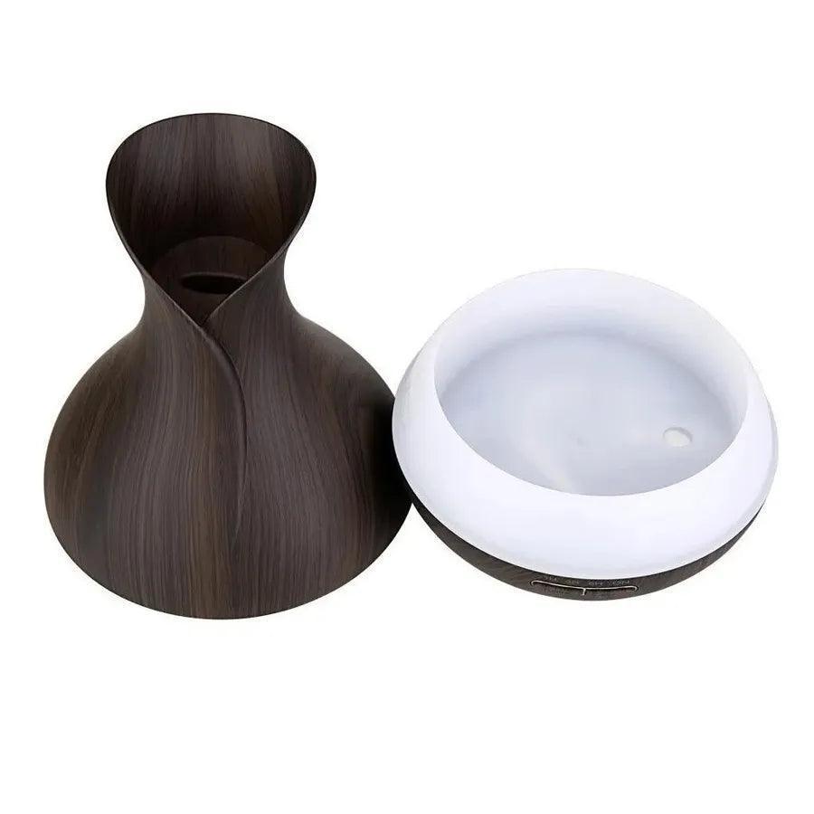 Umidificador Purificador Difusor Aroma Led Usb 400ml Vaso