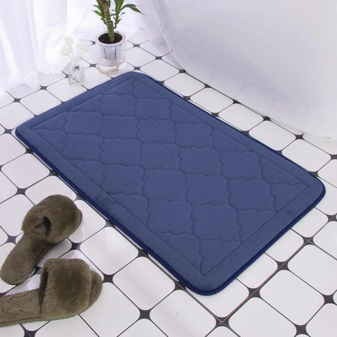 Tapete de Porta Para Banheiro Macio Antiderrapante