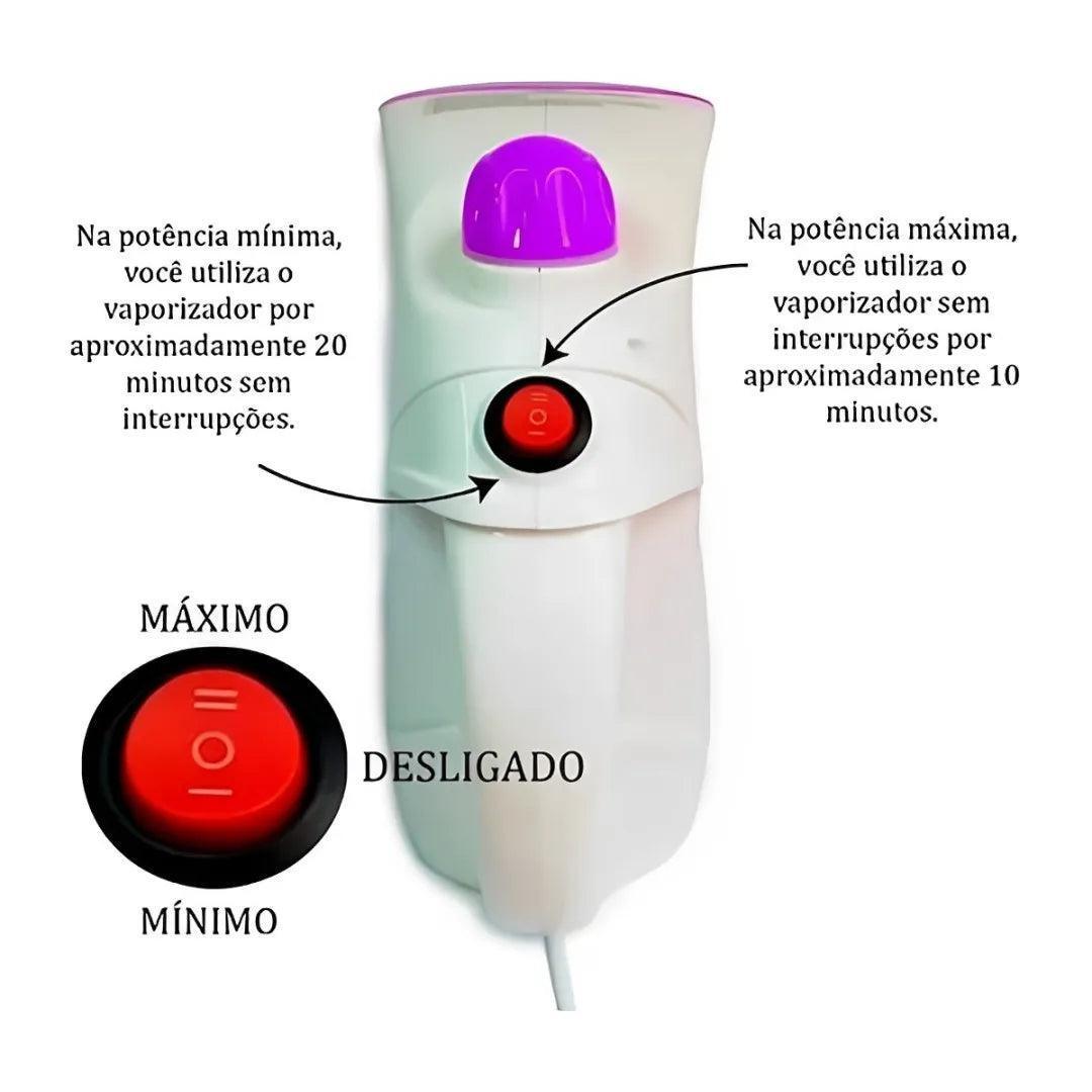 Ferro Vaporizador De Roupa Portatil Para Viagens 250ml