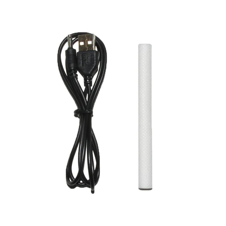 Umidificador Aromatizador Ultrassônico Vaso Rajado Led 200ML