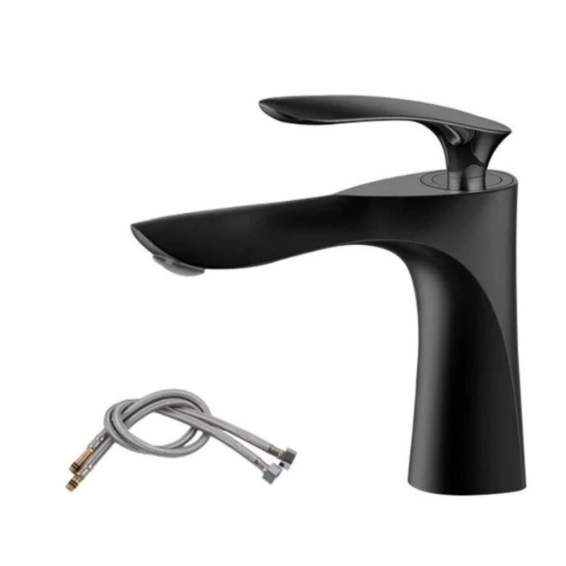 Torneira Luxea para Banheiro Monocomando Bica Baixa em Metal com Cascata de Luxo