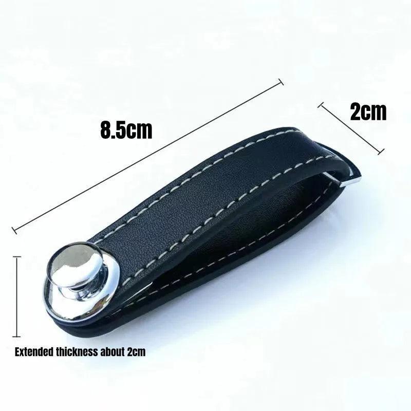 Car Key Pouch Bag Case Wallet Holder Chain Key Wallet Ring Collector Housekeeper Pocket Key Organizer Smart Leather Keychain - Storm Buy