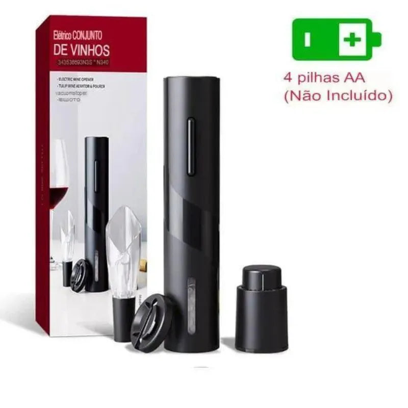 Super Abridor de Vinho Automático Elétrico