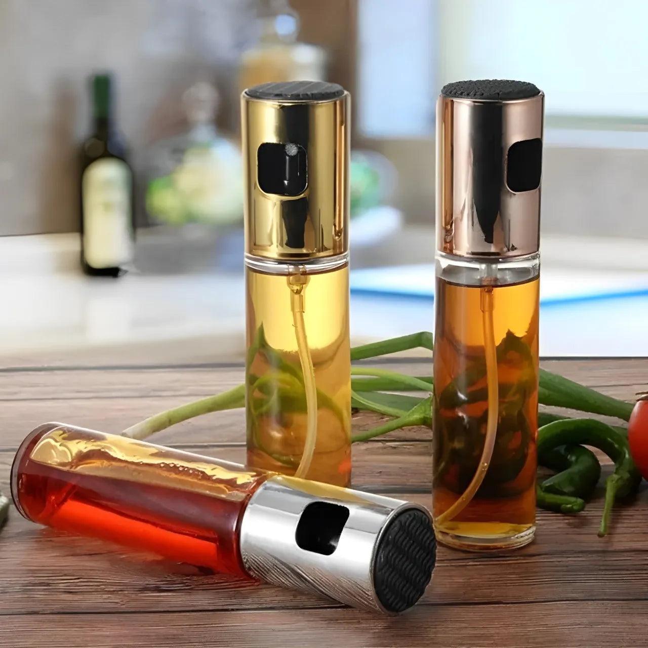 Pulverizador Spray De Azeite Vinagre Líquidos Cozinha Dispenser