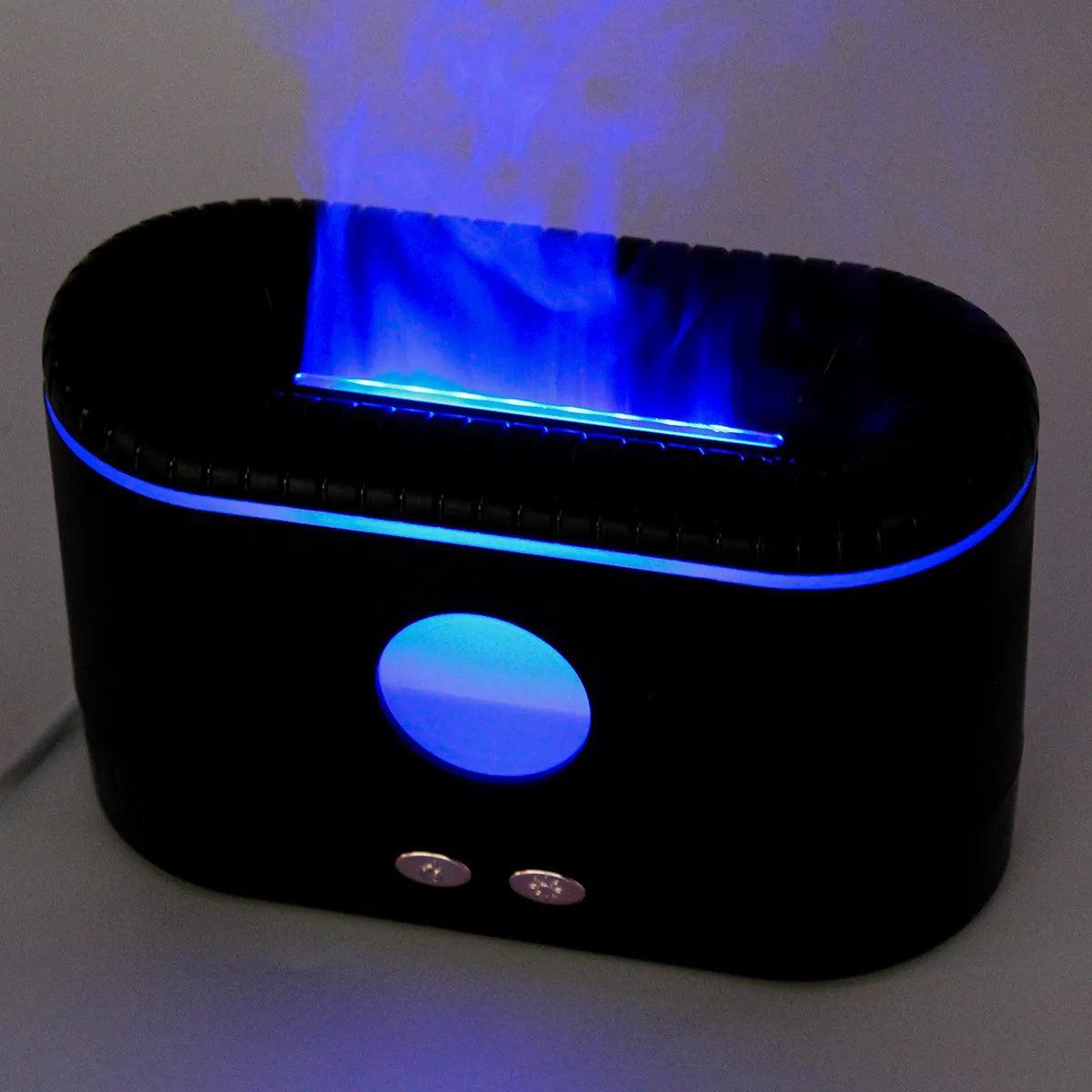 Umidificador De Ar Luminária Fogueira USB