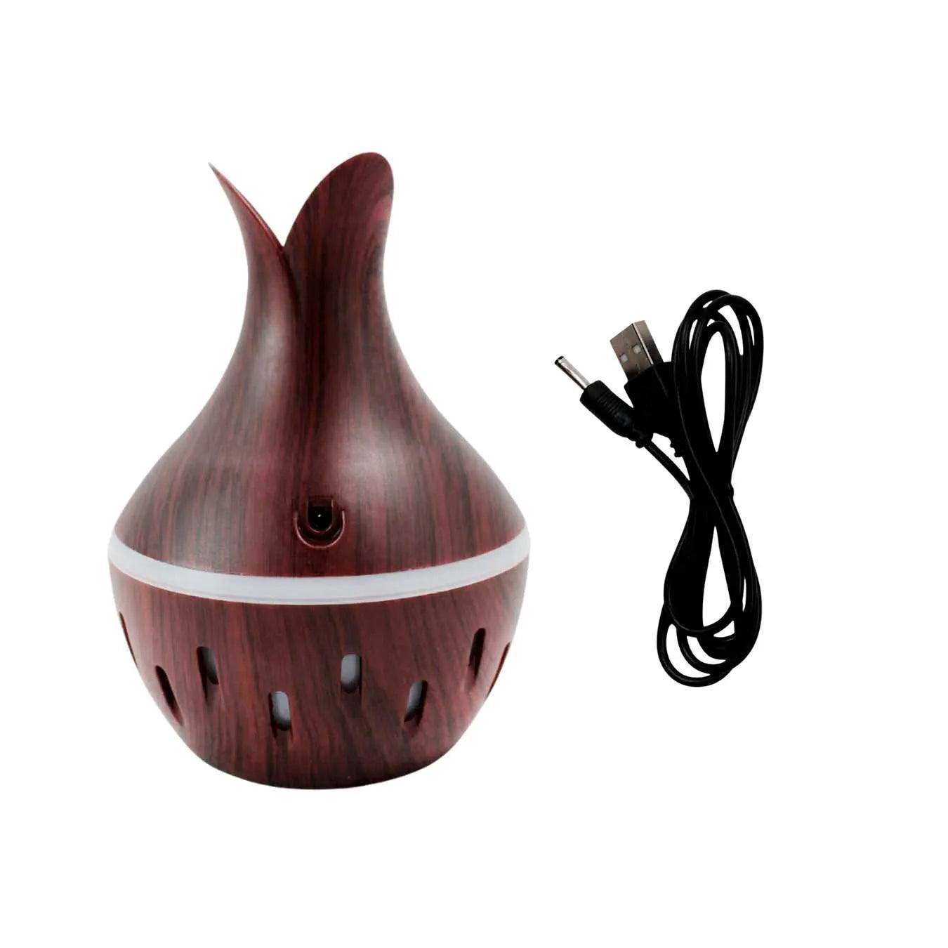 Purificador De Ar Umidificador De Ambiente Difusor Usb Led