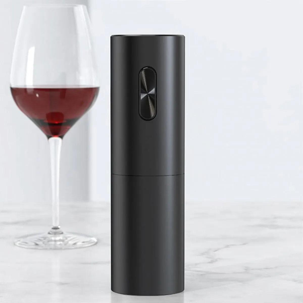Abridor Vinho Garrafa Automático Elétrico Saca Rolha Pilha