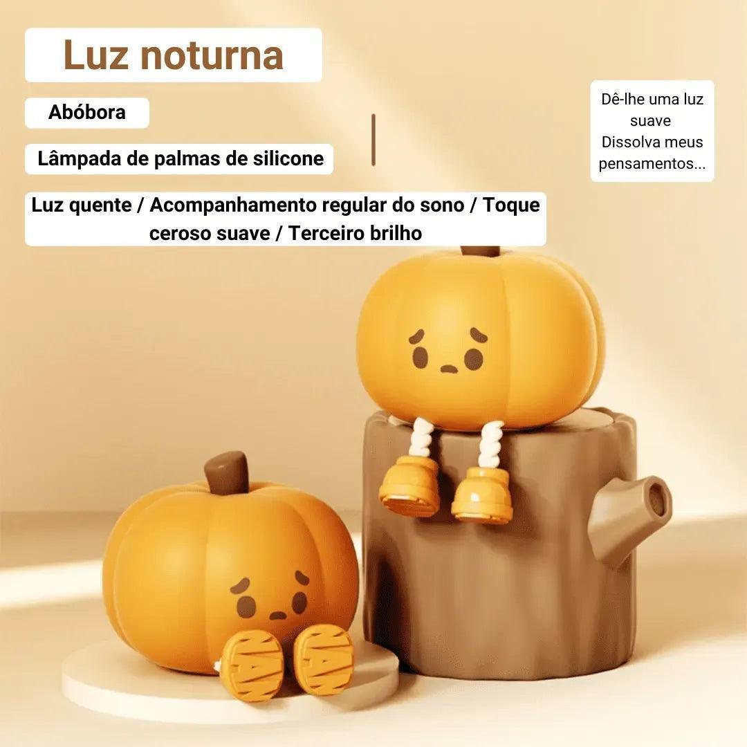 Abajur de Abóbora Noturna