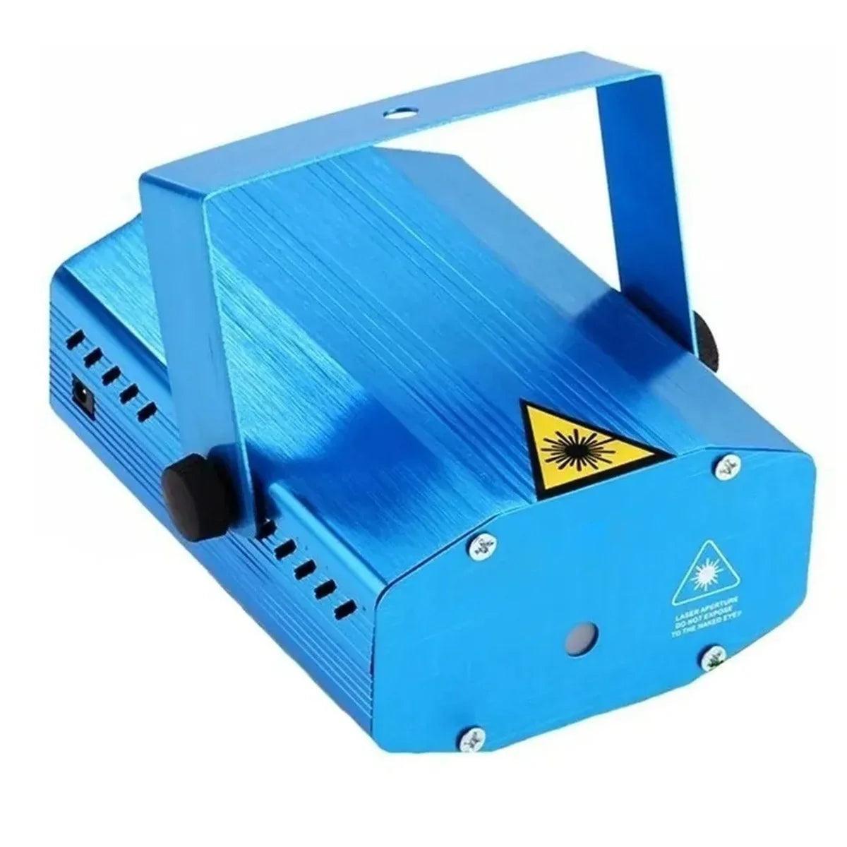 Mini Laser Led Projetor Raio Holográfico Luzes Natal Papai Noel