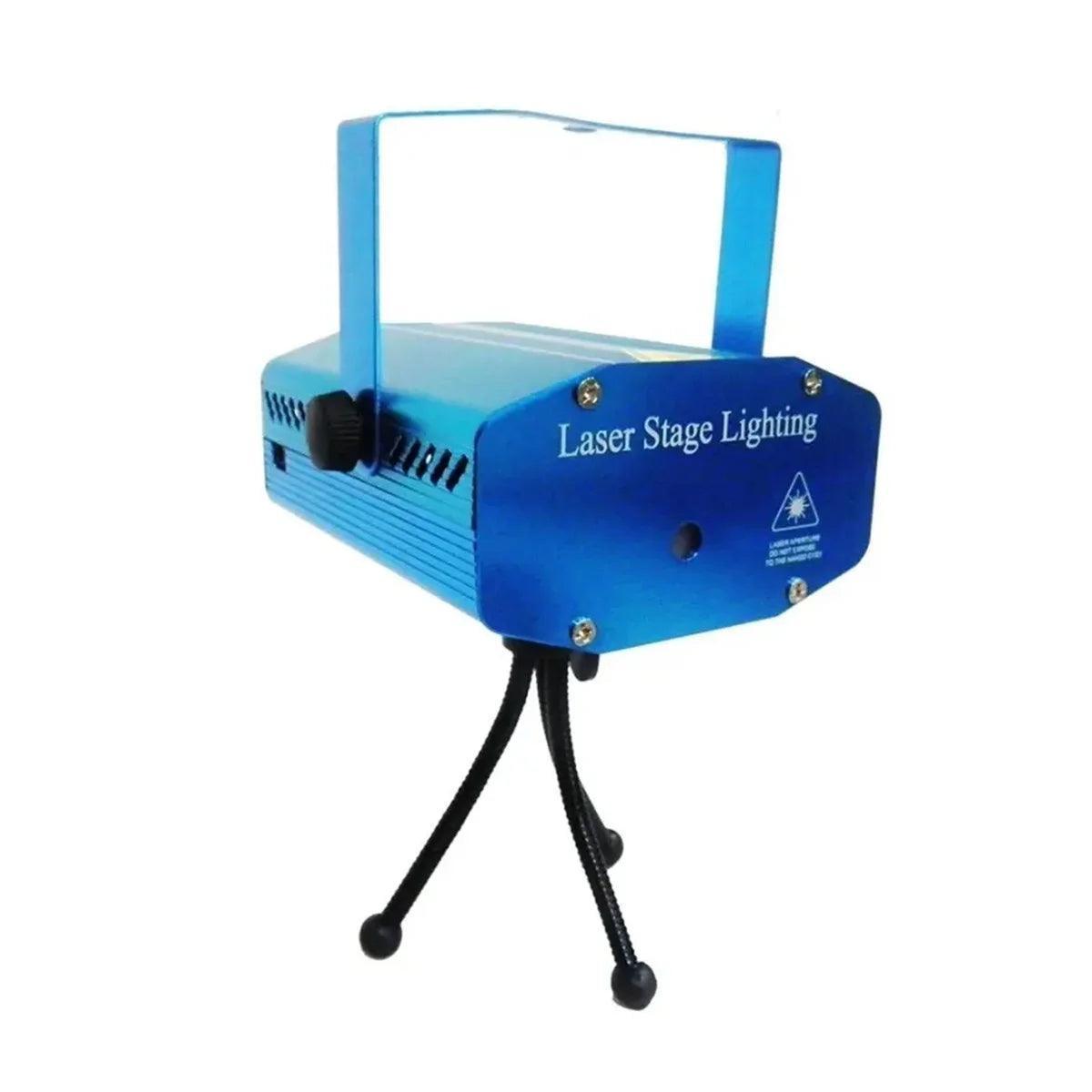 Mini Laser Led Projetor Raio Holográfico Luzes Natal Papai Noel