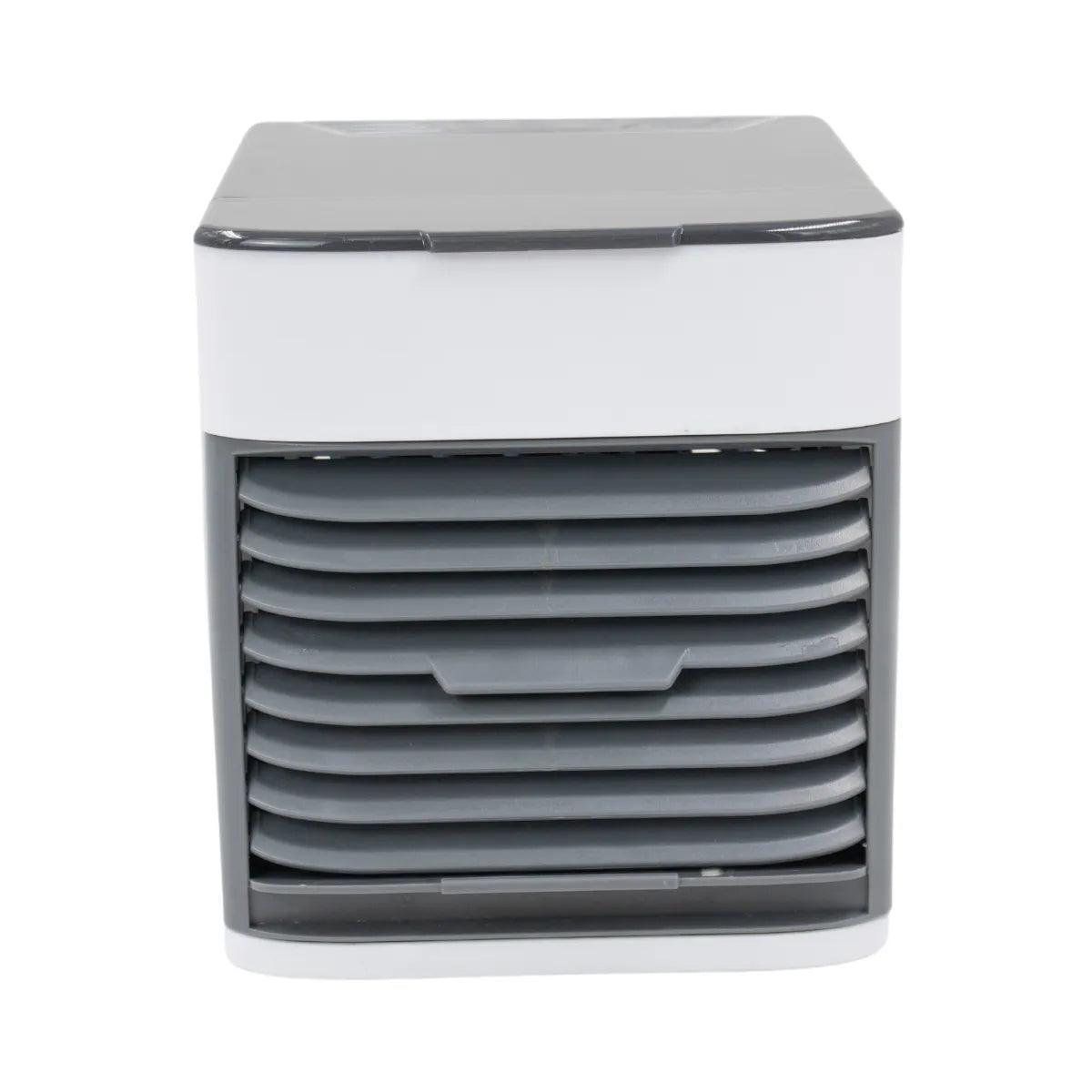 Mini Climatizador De Ar Umidificador Refil P Gelo Refrescar Portátil USB