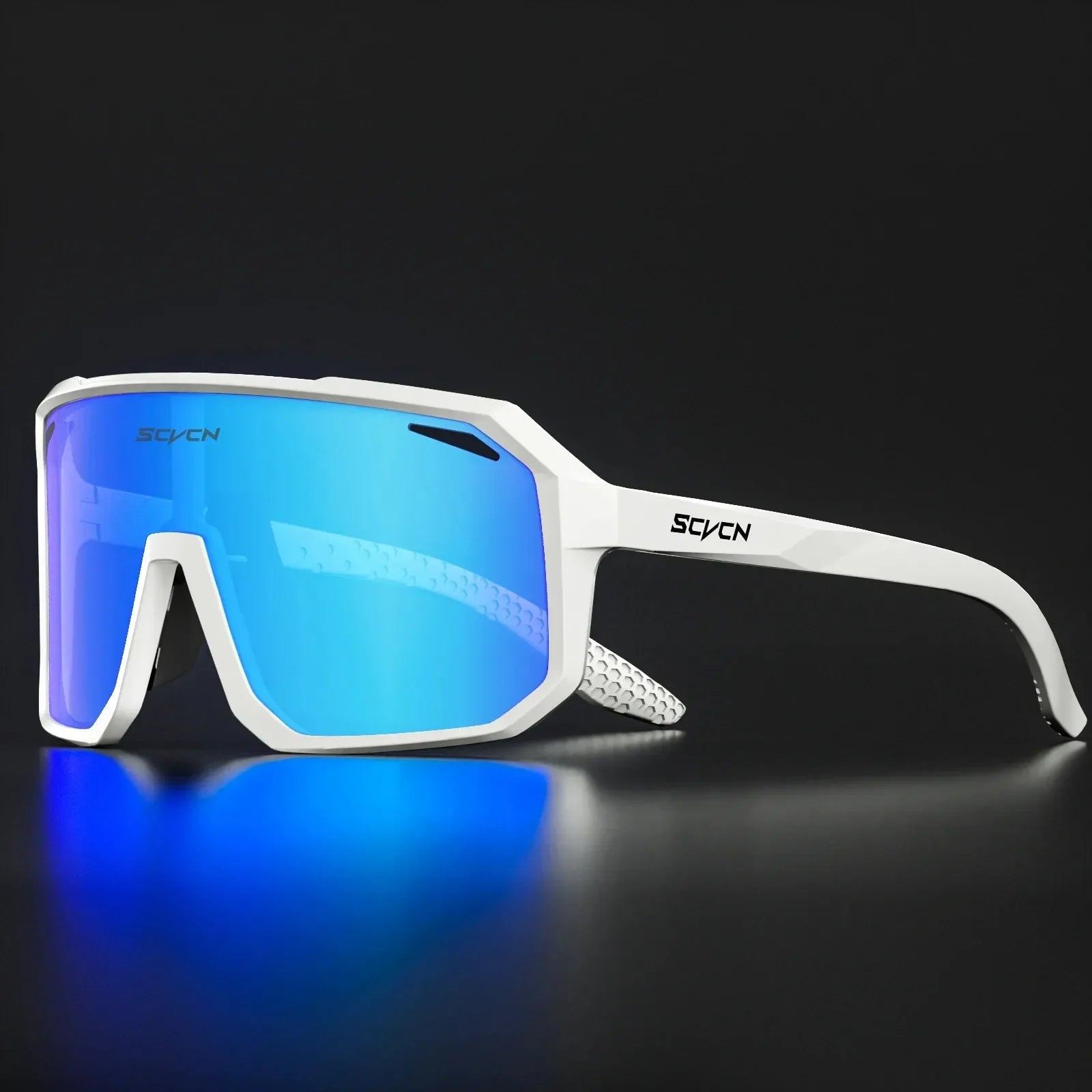 Óculos Ciclismo Storm Pulse™ Lente Única Panorâmica Polarizada UV400 Ultraleve Antiderrapante