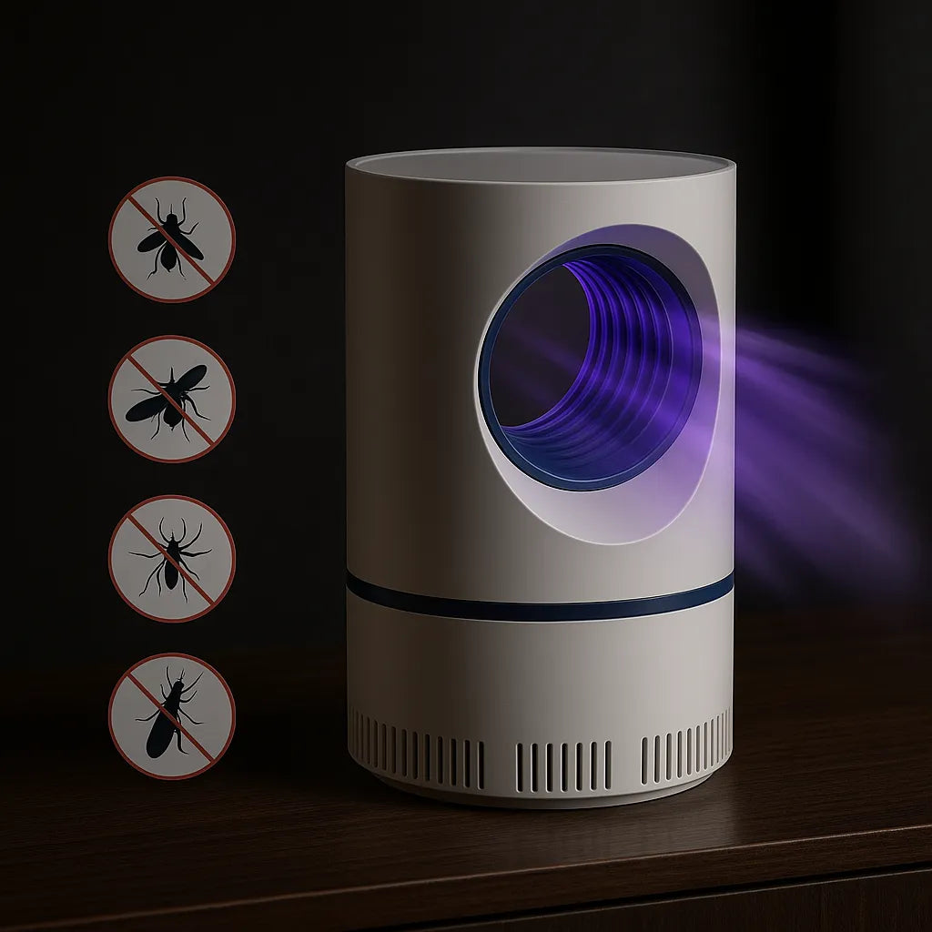Armadilha Mata Mosquito Led Uv Eletronico Pernilongo Insetos