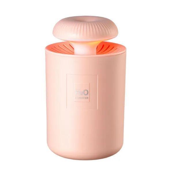 Umidificador Aromatizador Portátil USB Com Luz De Led