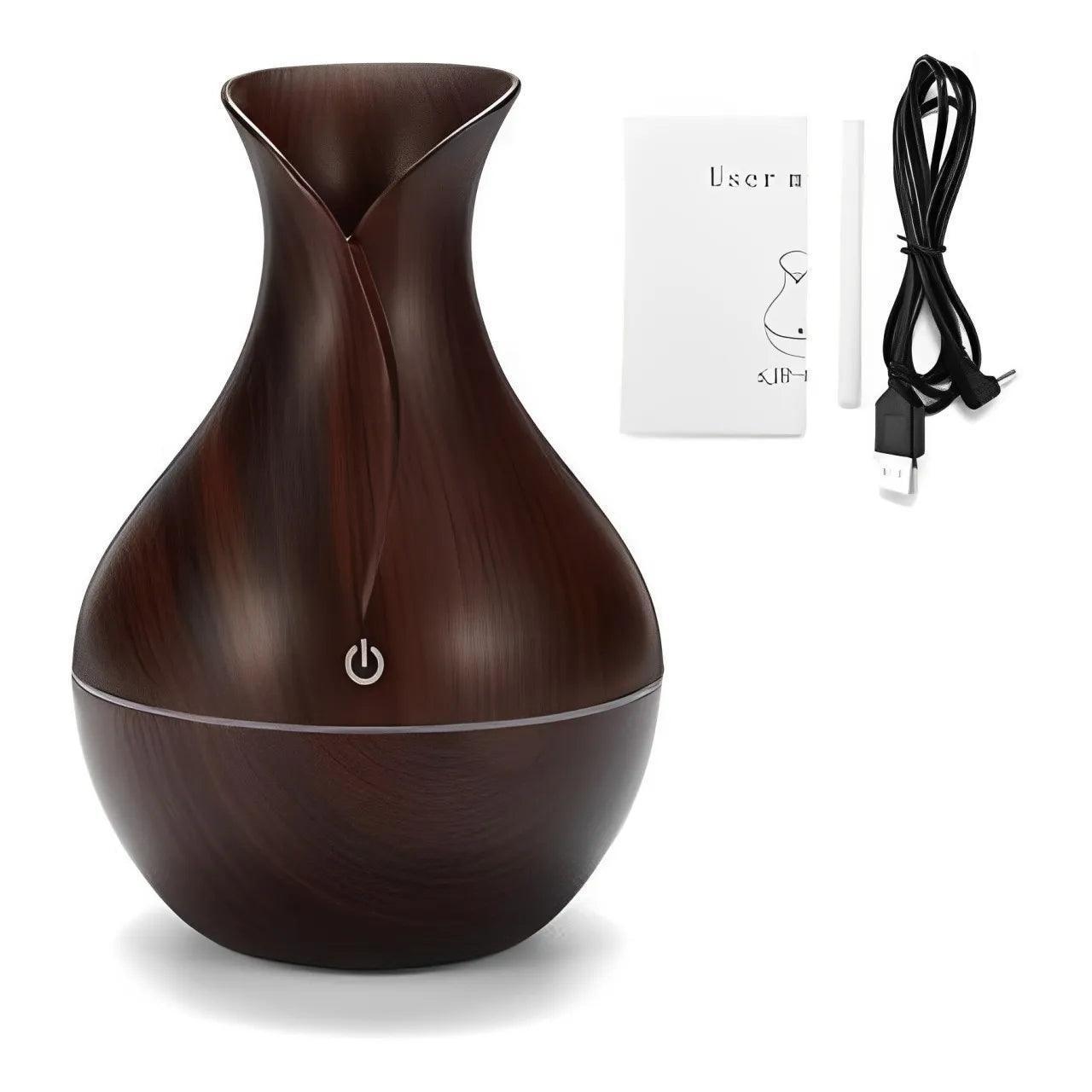 Umidificador e Purificador Ultrassônico Com Luzes De Led