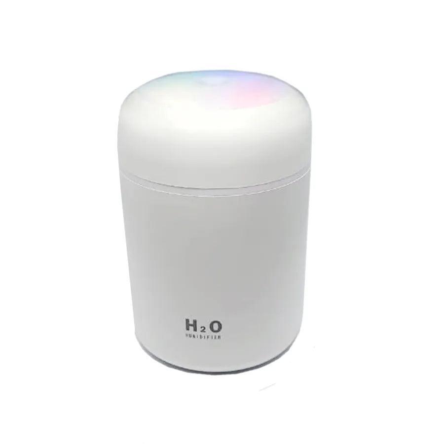 Umidificador H2o Lumen Difusor Usb 300ml Com Led Colorido