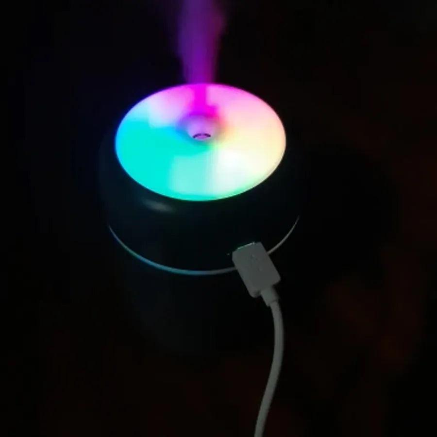Umidificador H2o Lumen Difusor Usb 300ml Com Led Colorido