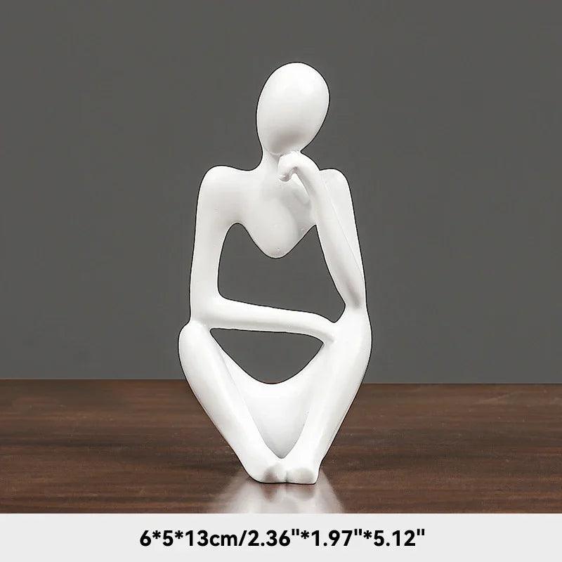 Escultura O Pensador Escultura Abstrata