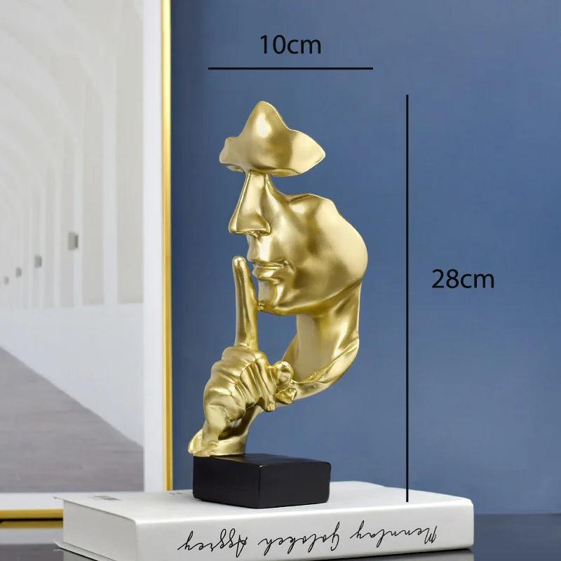 Escultura Pensador em Silêncio