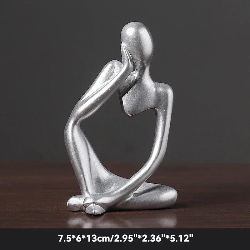 Escultura O Pensador Escultura Abstrata