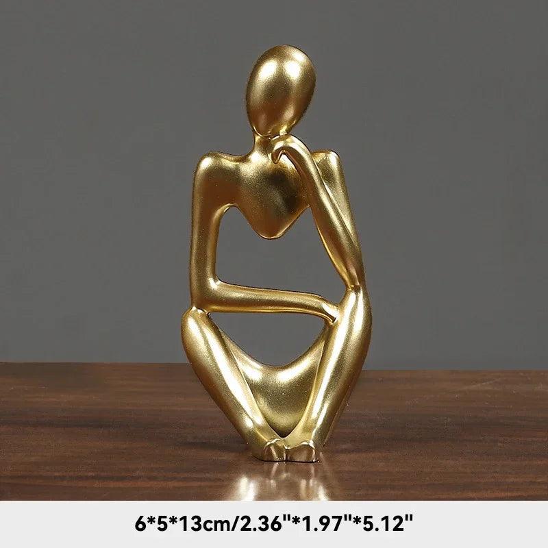 Escultura O Pensador Escultura Abstrata