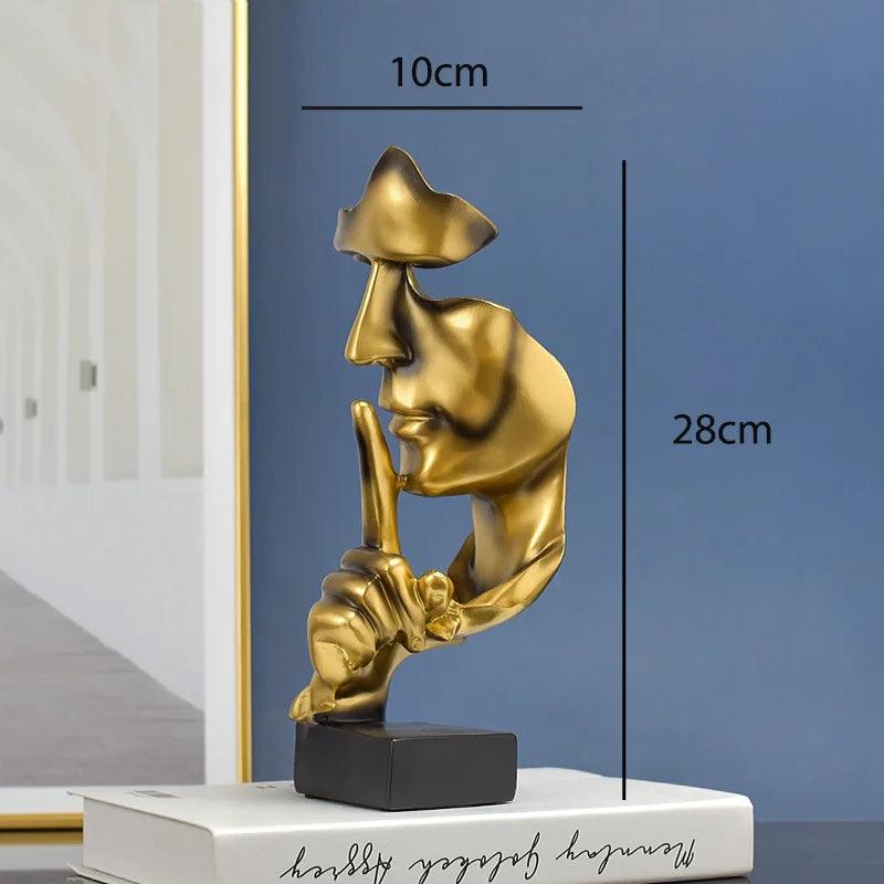 Escultura Pensador em Silêncio