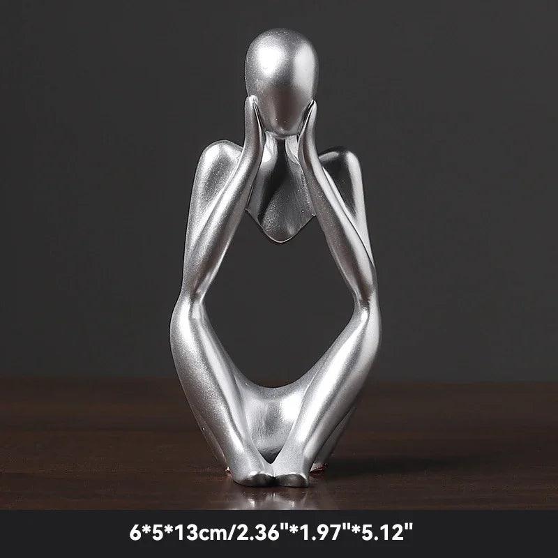 Escultura O Pensador Escultura Abstrata