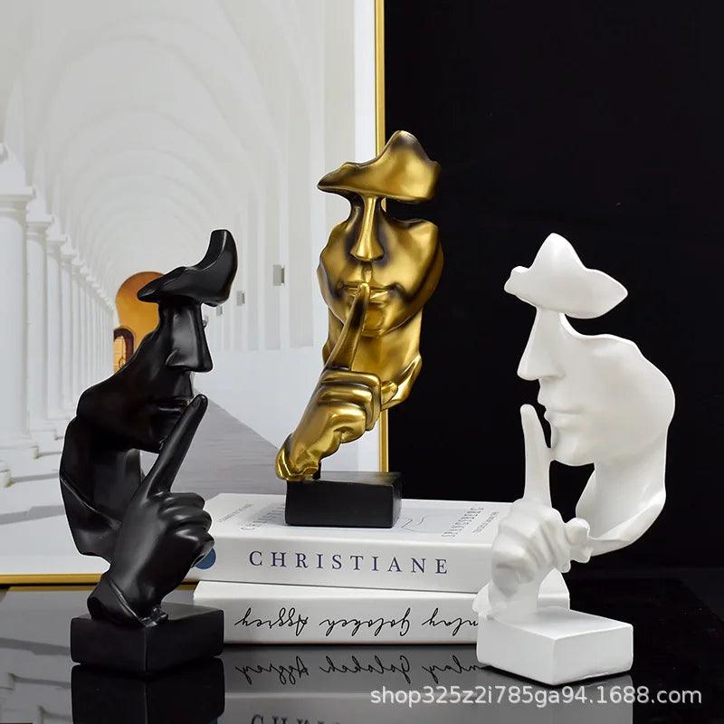 Escultura Pensador em Silêncio