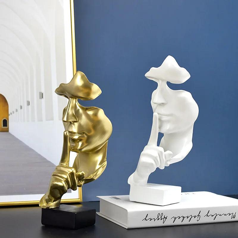 Escultura Pensador em Silêncio