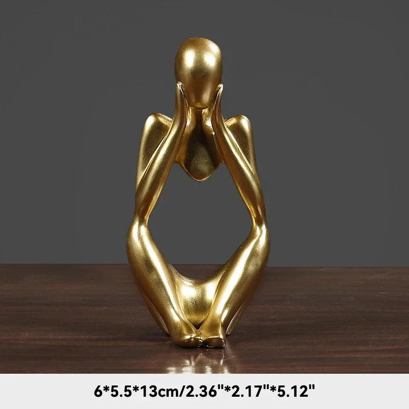 Escultura O Pensador Escultura Abstrata