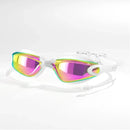 Óculos de Natação com Tampões de Ouvido Profissional Ajustável com Proteção UV