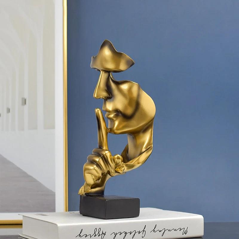 Escultura Pensador em Silêncio