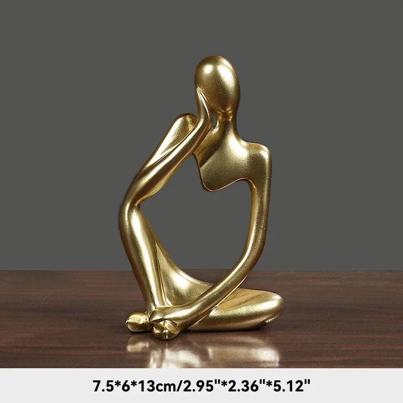 Escultura O Pensador Escultura Abstrata