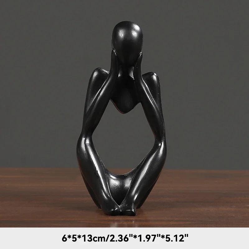 Escultura O Pensador Escultura Abstrata