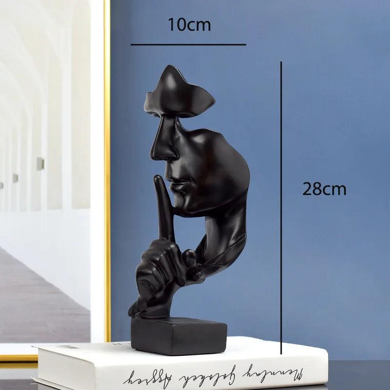 Escultura Pensador em Silêncio