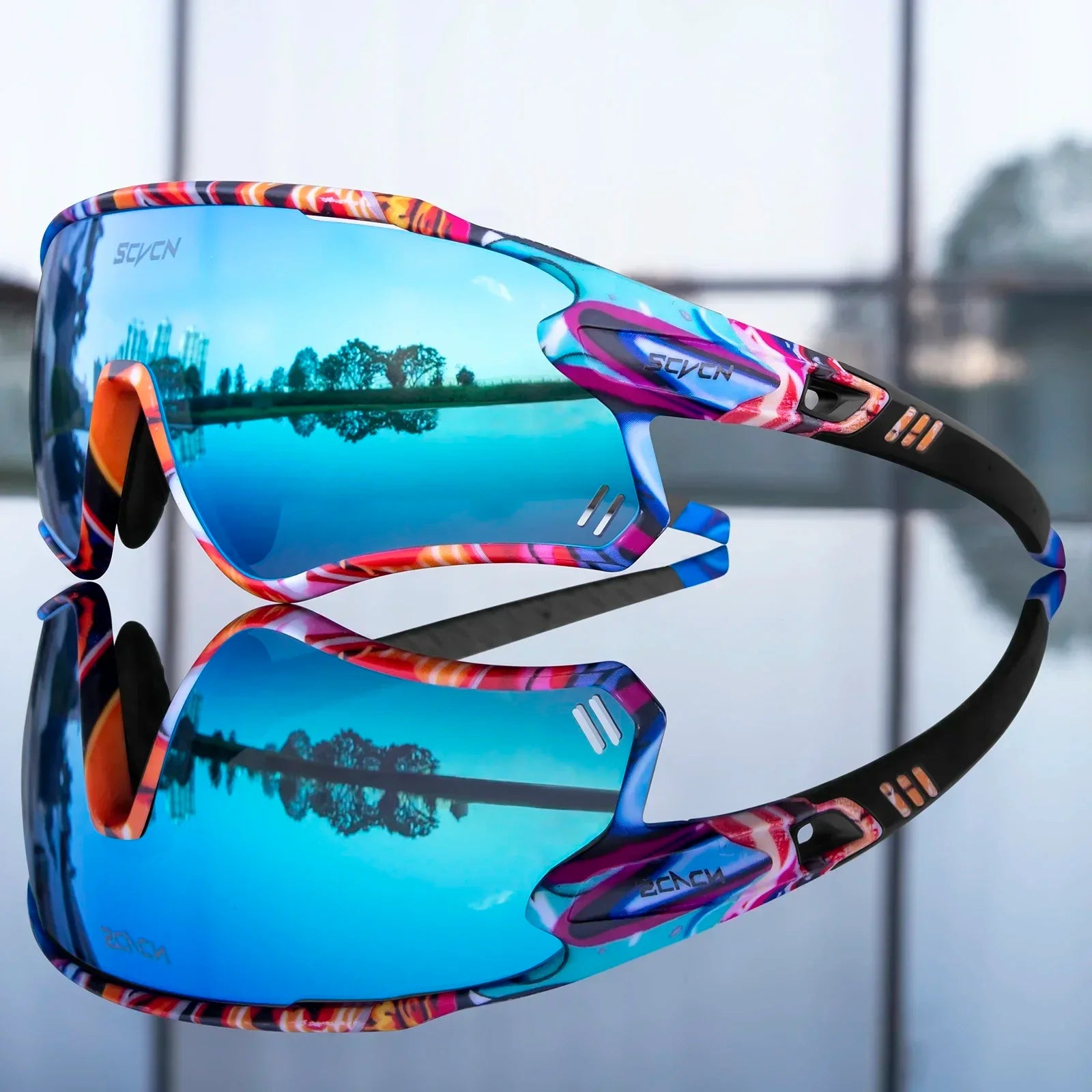 Óculos de Ciclismo Fotocromático Polarizado Unissex Storm Ascend