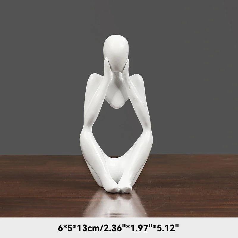 Escultura O Pensador Escultura Abstrata