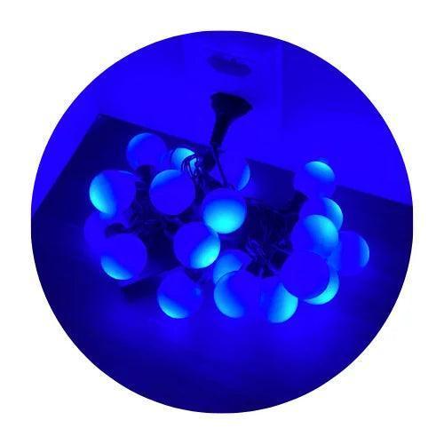 Cordão De Lampadas De Led Formato Bolinhas 4 Metros Luz Fixa Natal