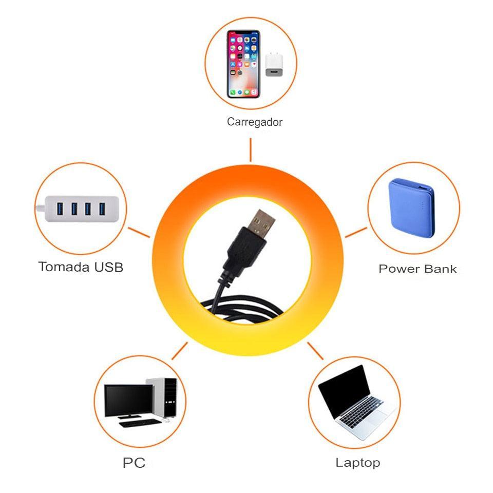 Lâmpada Pôr-do-Sol USB LED - Storm Buy