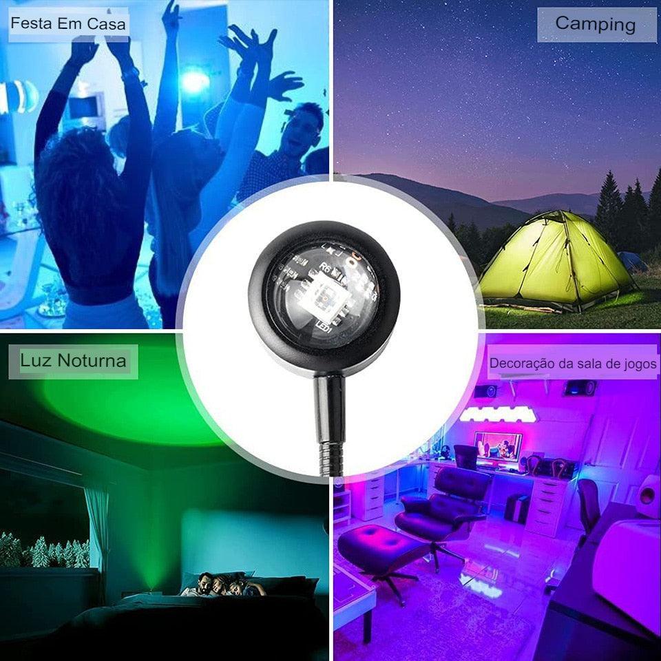 Lâmpada Pôr-do-Sol USB LED - Storm Buy
